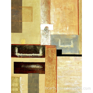 China Trading Companies Abstract Painting Digital Fabric Printing